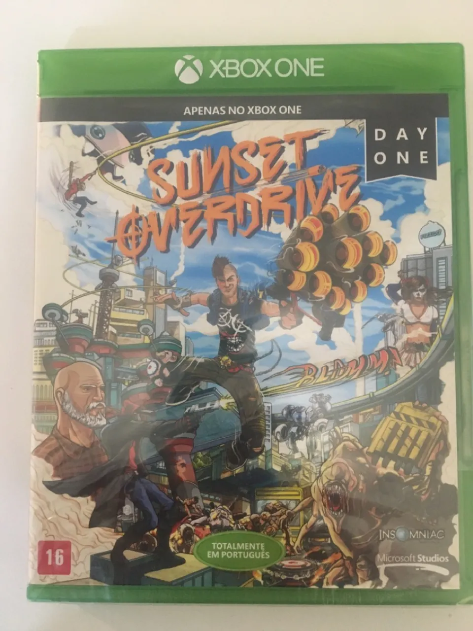 Sunset Overdrive - Xbox One mídia física lacrado