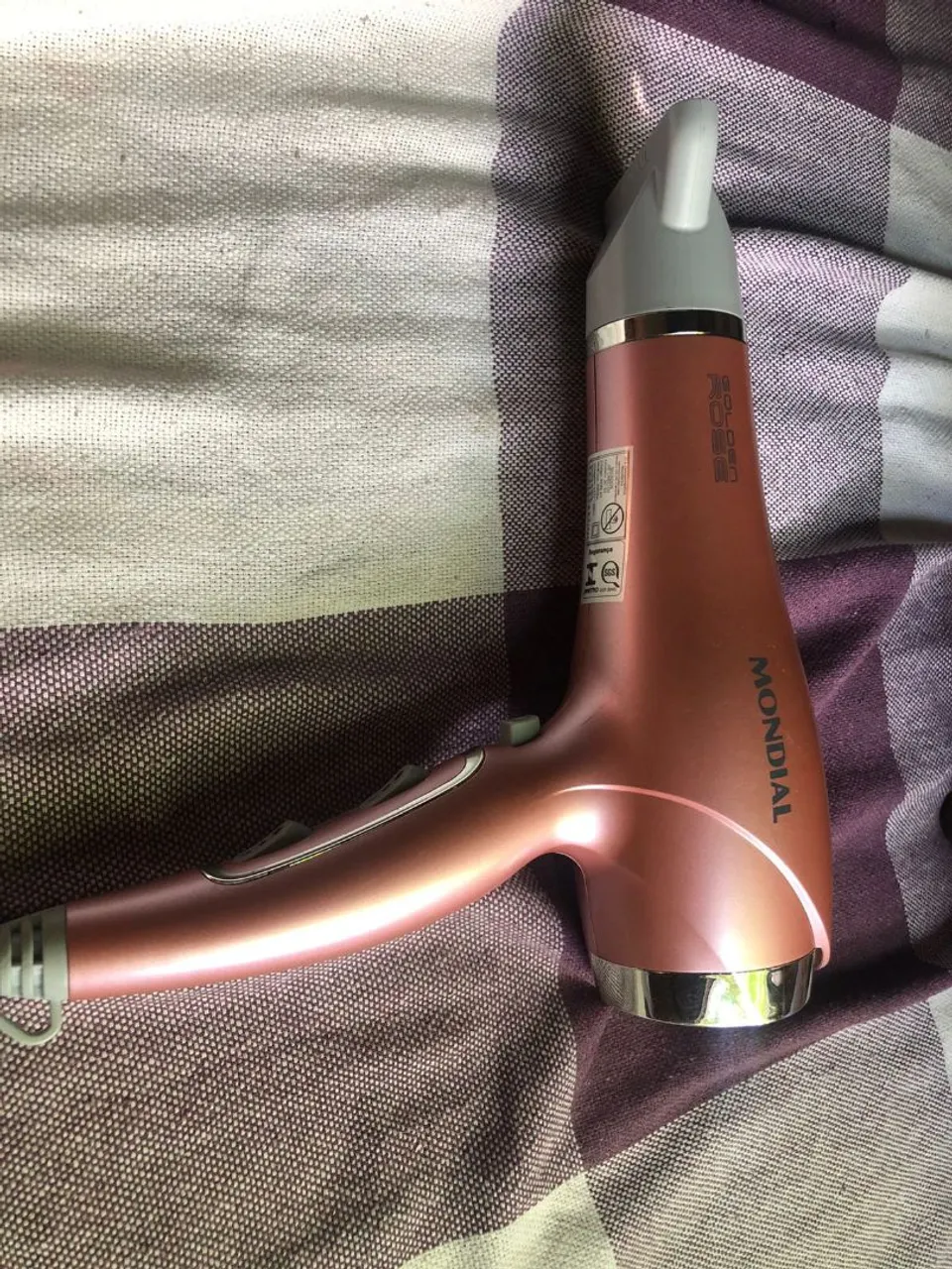 Secador de Cabelo Mondial Golden Rose