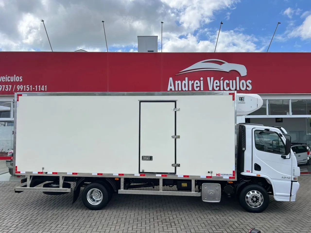 MB Mercedes-Benz Accelo 1016 Completo Baú Frigorífico 2013 - Foto 8