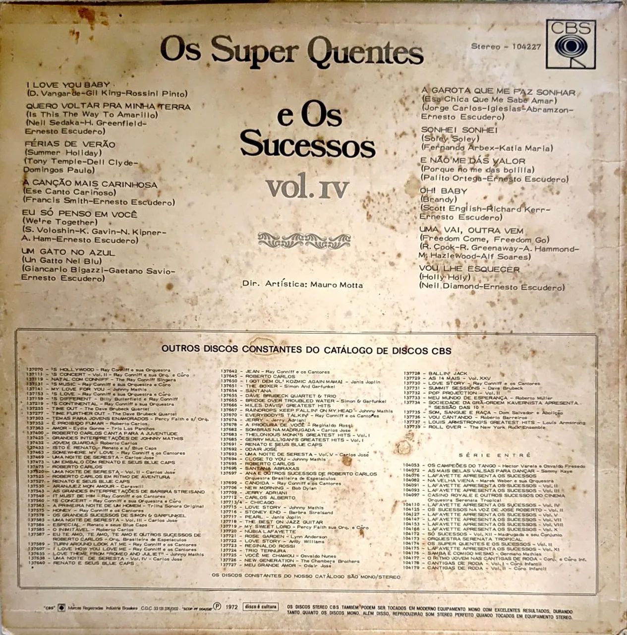 Disco Vinil Super Quentes e os Sucessos vol. 4 - Foto 2