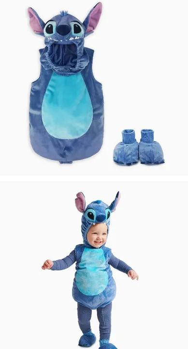 Fantasia Disney Stitch Bebê (6 à 12 meses) até 11 KG - Foto 6