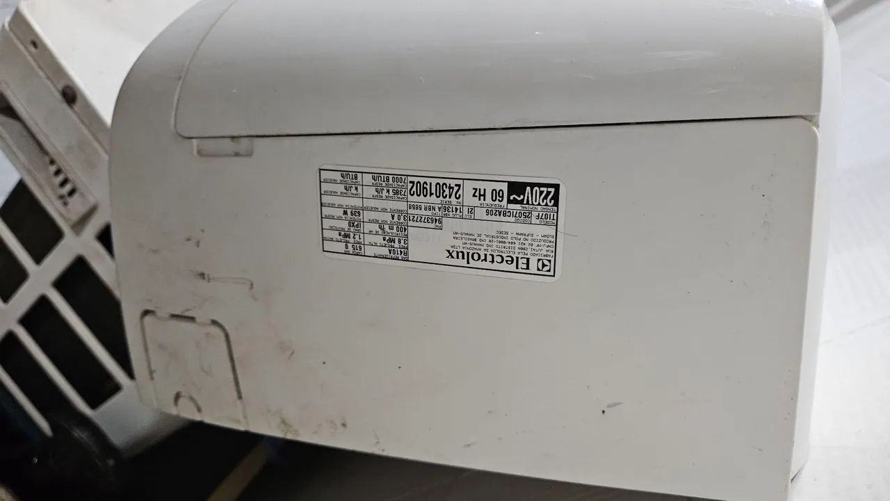 Ar Condicionado 7000btu  Electrolux Eco Turbo Split Usado - Foto 4