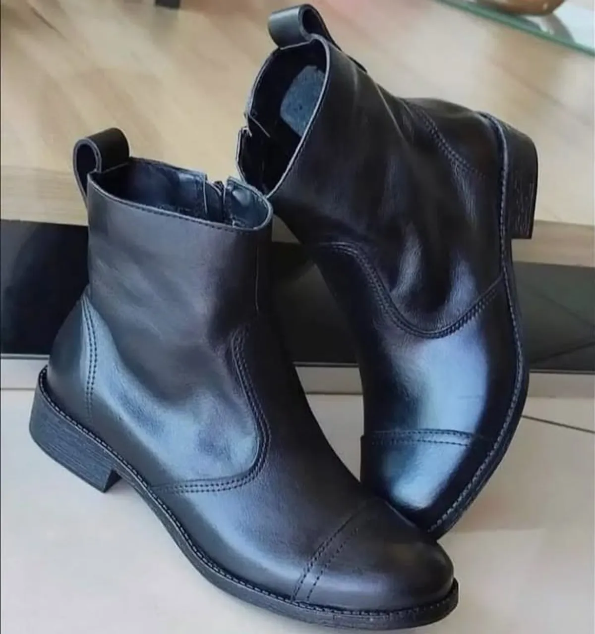 Botas de Couro Femininas