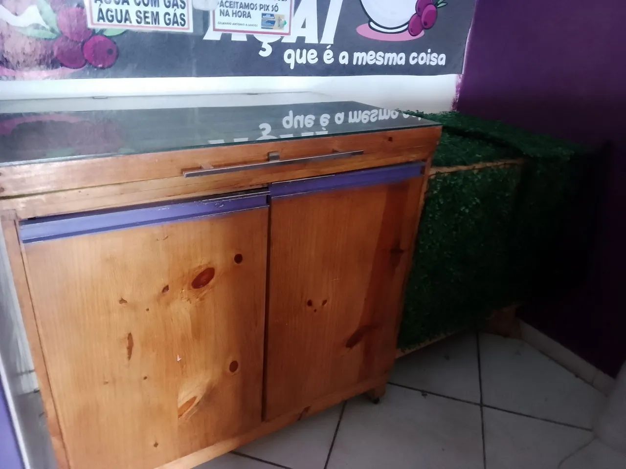 Freezer e bancada para açaí ou macarrão  - Foto 3