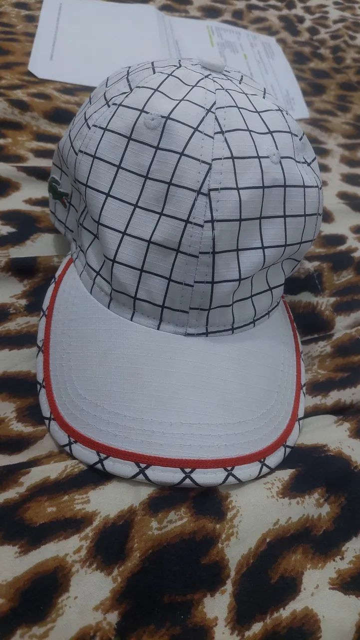 Boné Lacoste xadrez Andy  - Foto 2