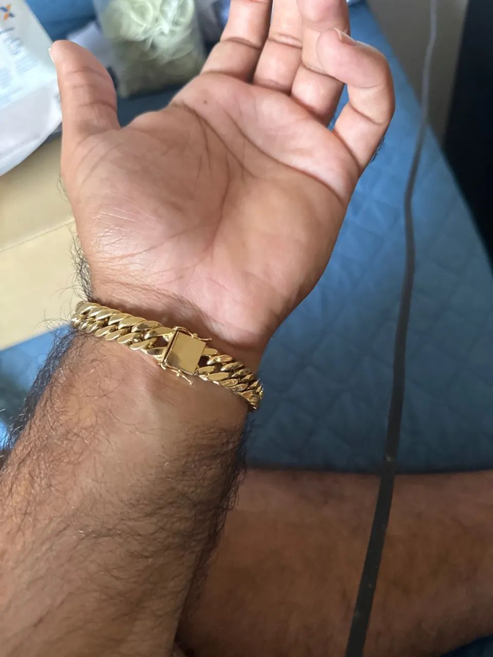 Pulseira de ouro 22K e 28 gramas  - Foto 3