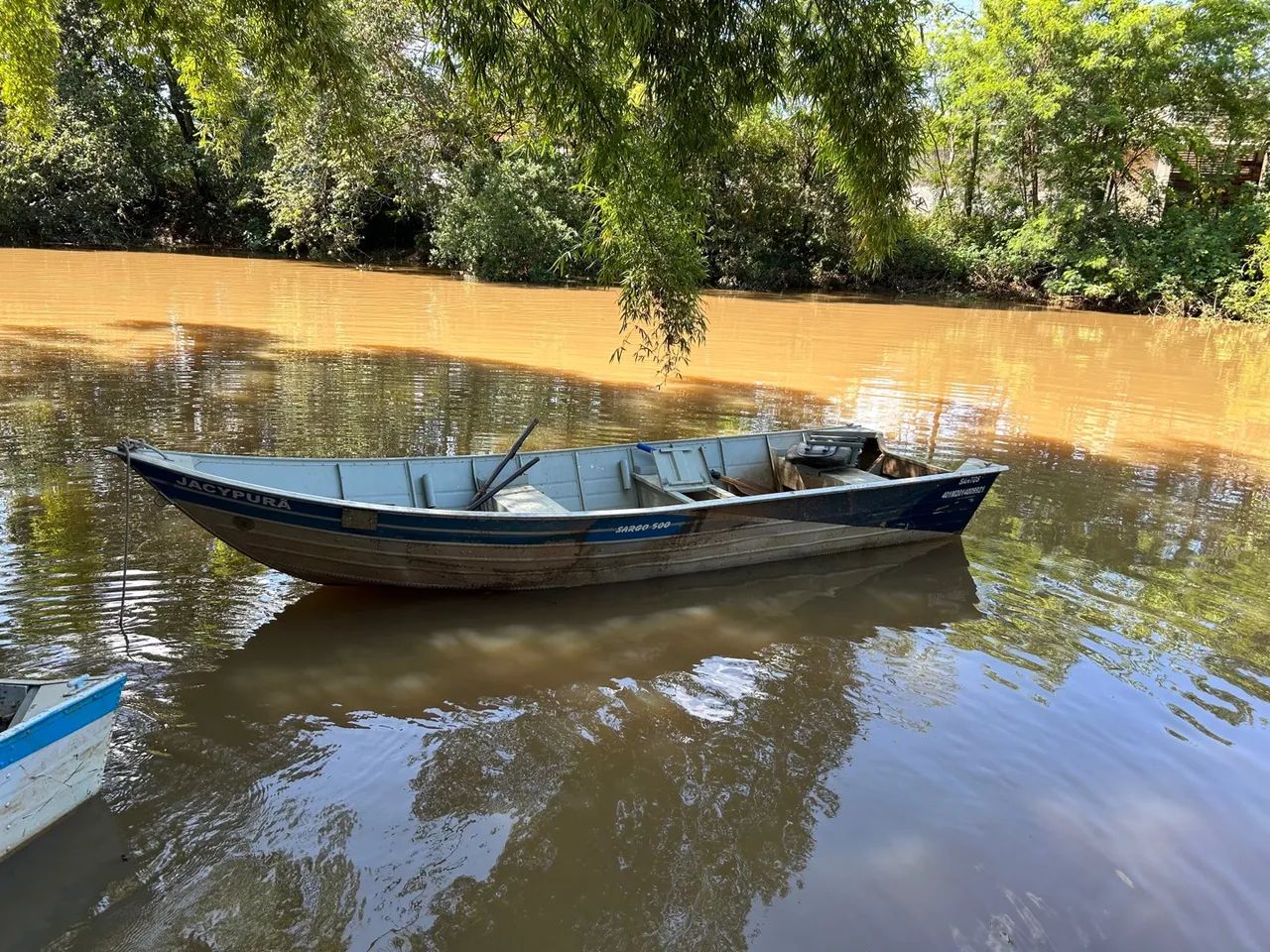 Barco alumínio 5m com carreta