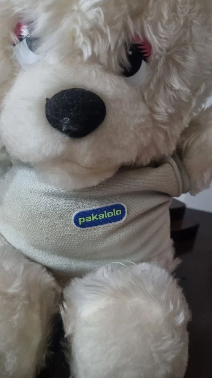 Antigo Boneco Urso de Pelucia Pakalolo - Item raro para Colecionadores - Foto 2