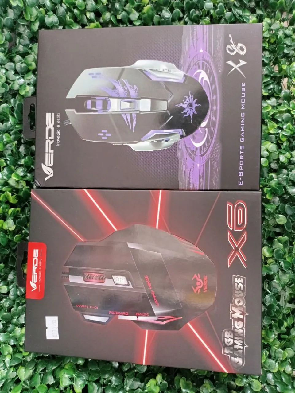 Mouse Gamer Verde X6 - Foto 2