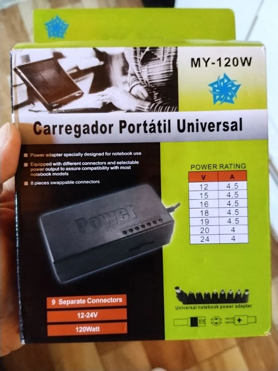 Carregador de notebook universal - Foto 2