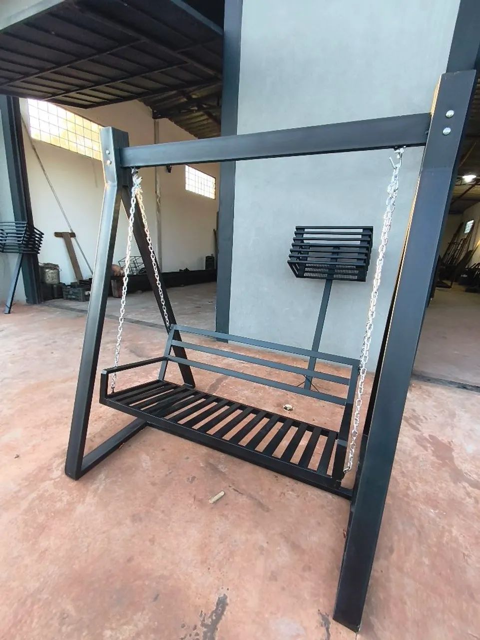Namoradeira de balanço industrial 