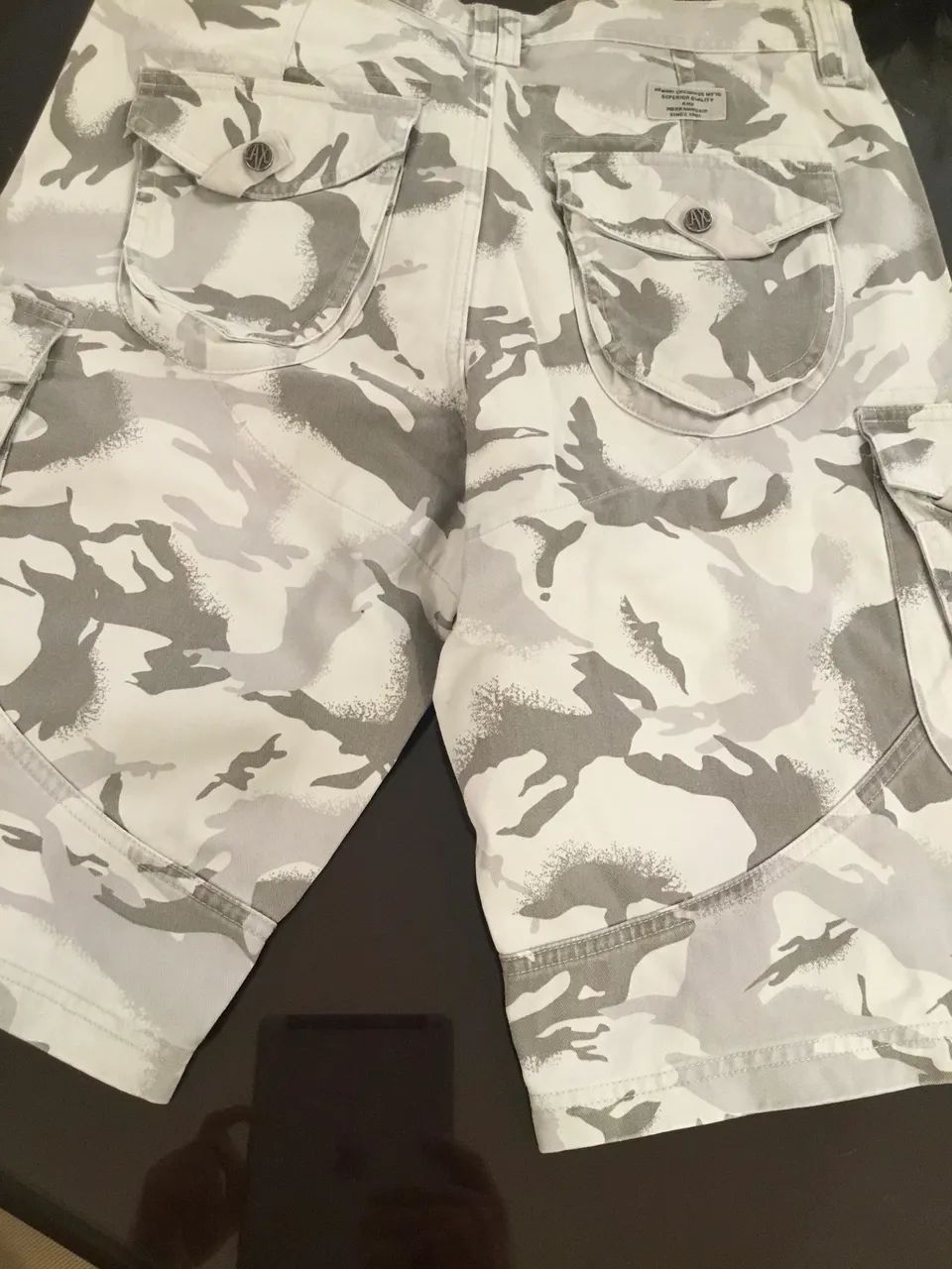BERMUDA ARMANI EXCHANGE CARGO CAMUFLADA ORIGINAL  - Foto 5
