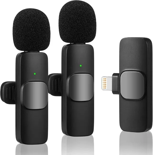microfone lapela sem fio IOS-entrega grátis