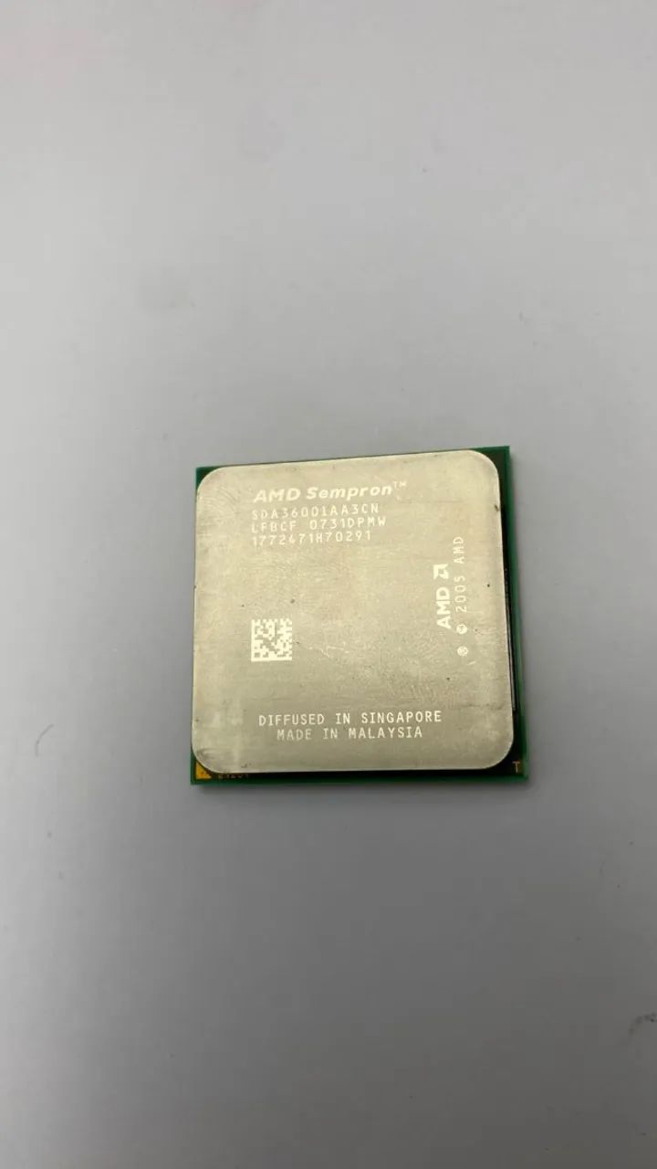 Processador AMD Sempron 3600+ Soquete AM2 2.0 GHz - Funcionando