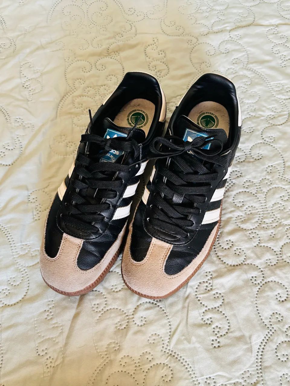 Tênis Adidas Samba Preto Branco 39 - Foto 3