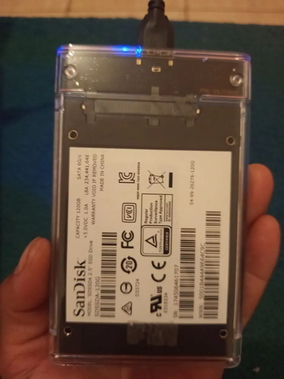 SSD 120GB SanDisk  - Foto 2