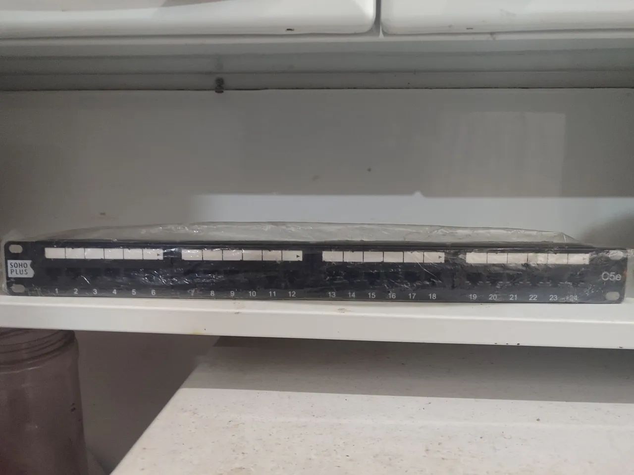 Patch panel 24 portas sono plus cat 5e