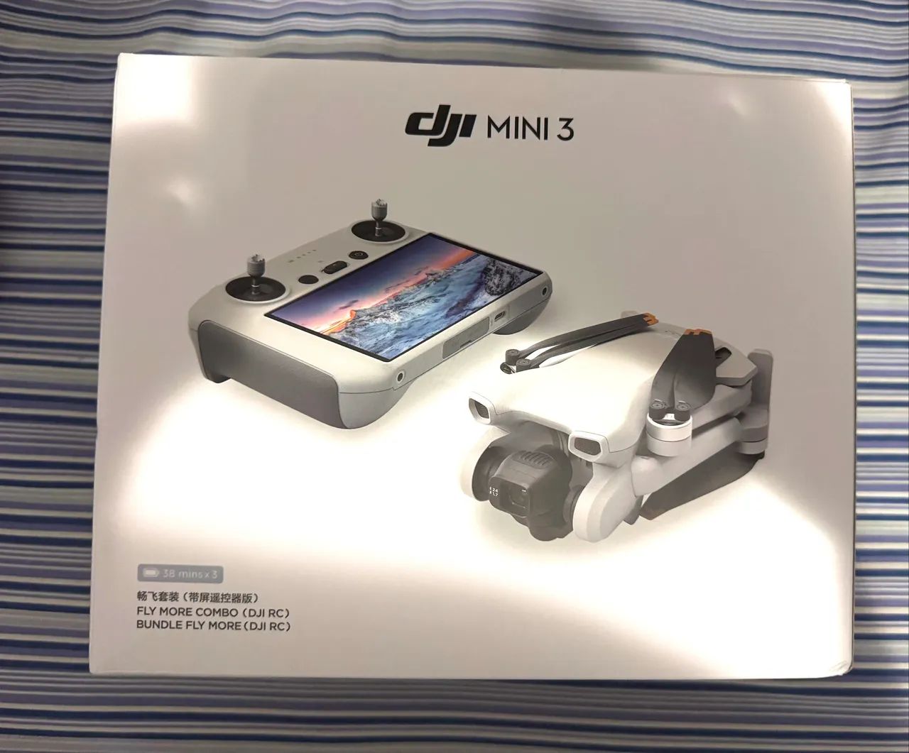 PROMOÇÃO - DRONE DJI MINI 3 - NOVO - CONTROLE COM TELA