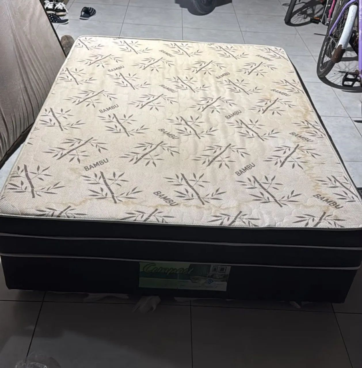 Cama box casal