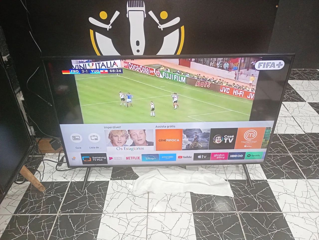 Vendo Smartv Samsung 50 polegadas 4k em estado de nova conforme fotos R$ 1700,00