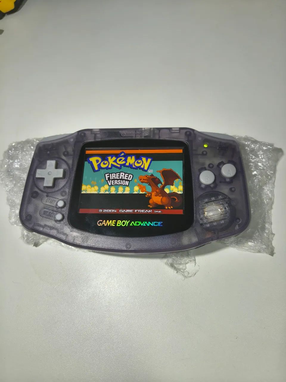 Gameboy advance atômic purple com tela ips 