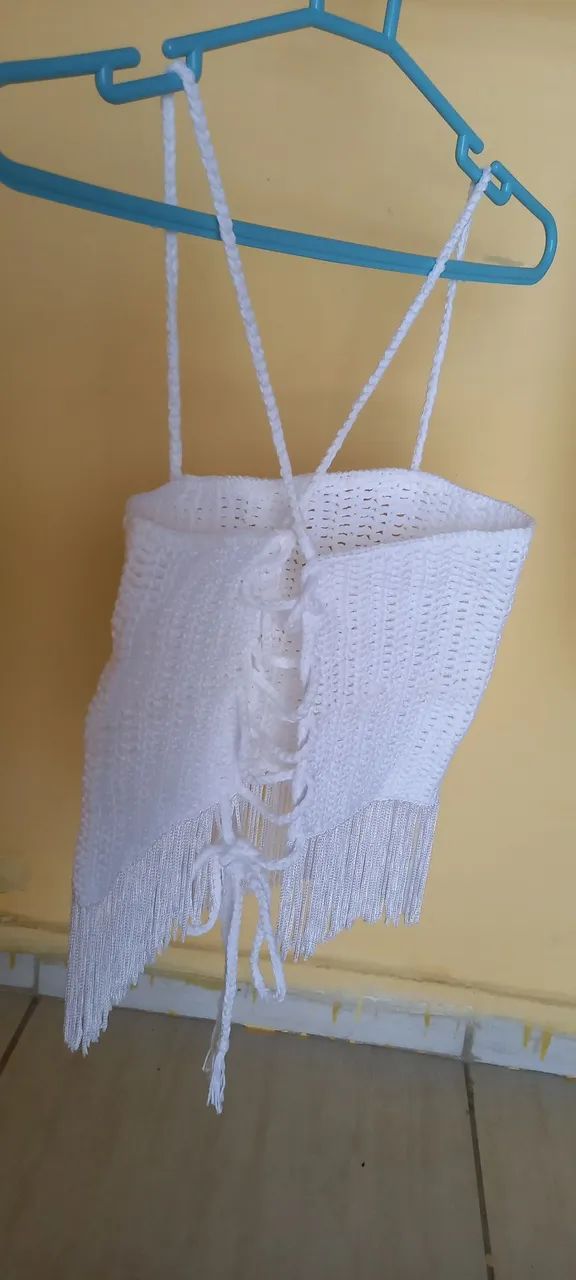 Blusa com franjas. - Foto 5