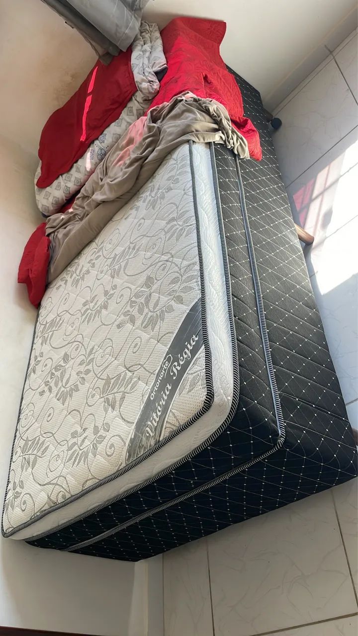 Cama box solteirão 