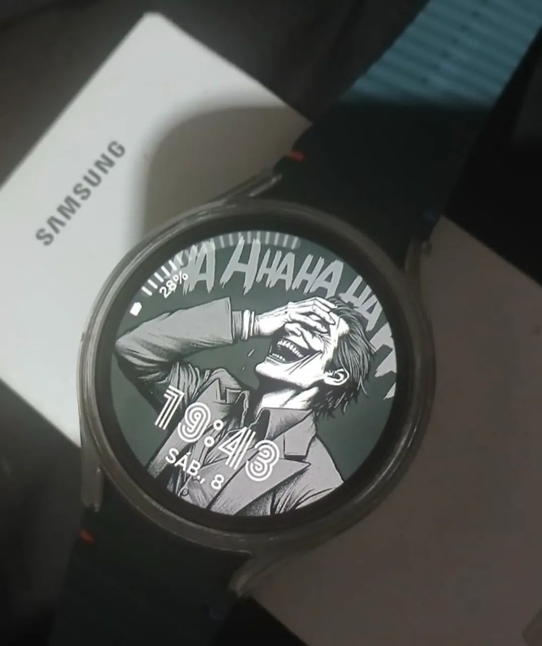 galaxy watch 7 44mm com pelicula e case