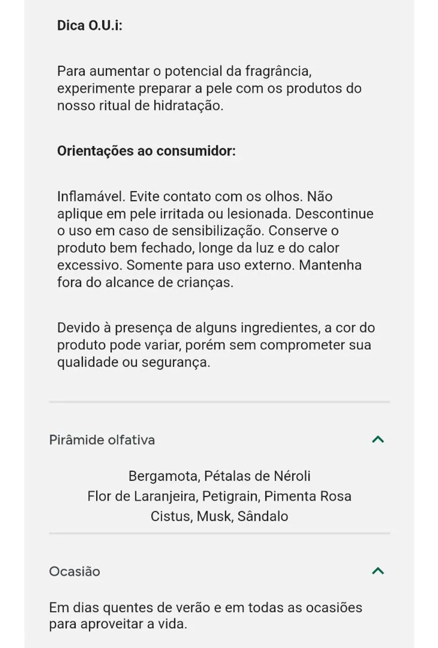 Eau de Parfum Jardim de Grasse O.U.I - Foto 4