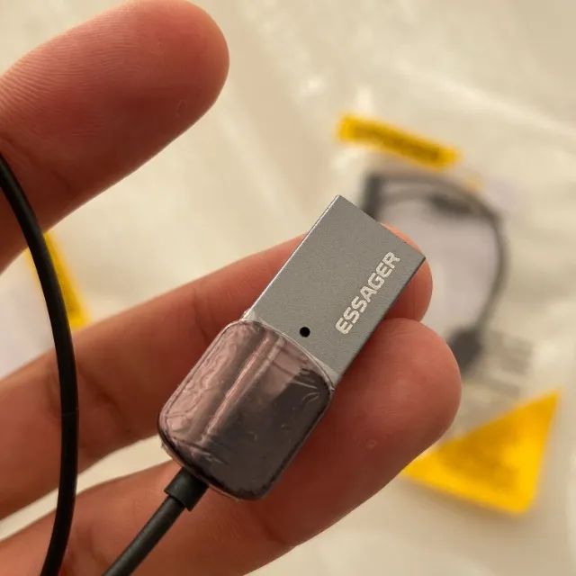 Adaptador Bluetooth 5.0 P2 para Som de Carro | Essager - Foto 4