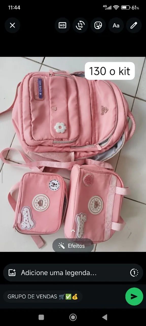 Kit mochila - Foto 3