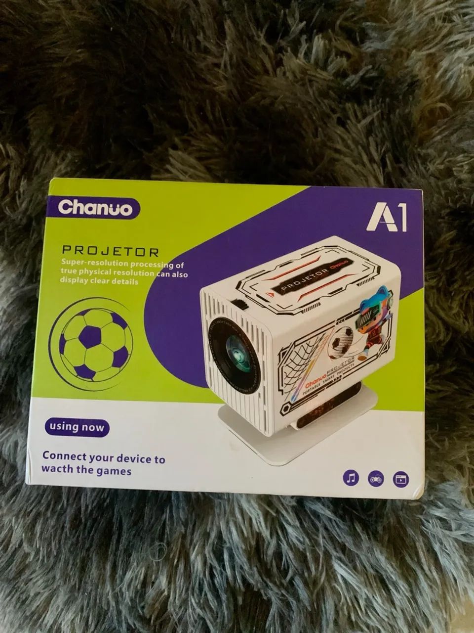 Projetor 4K chanuo 