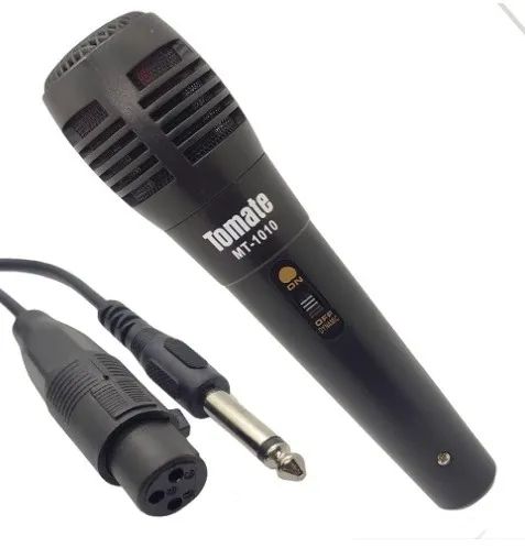 Microfone simples com fio Tomate MT-1010 - Foto 3