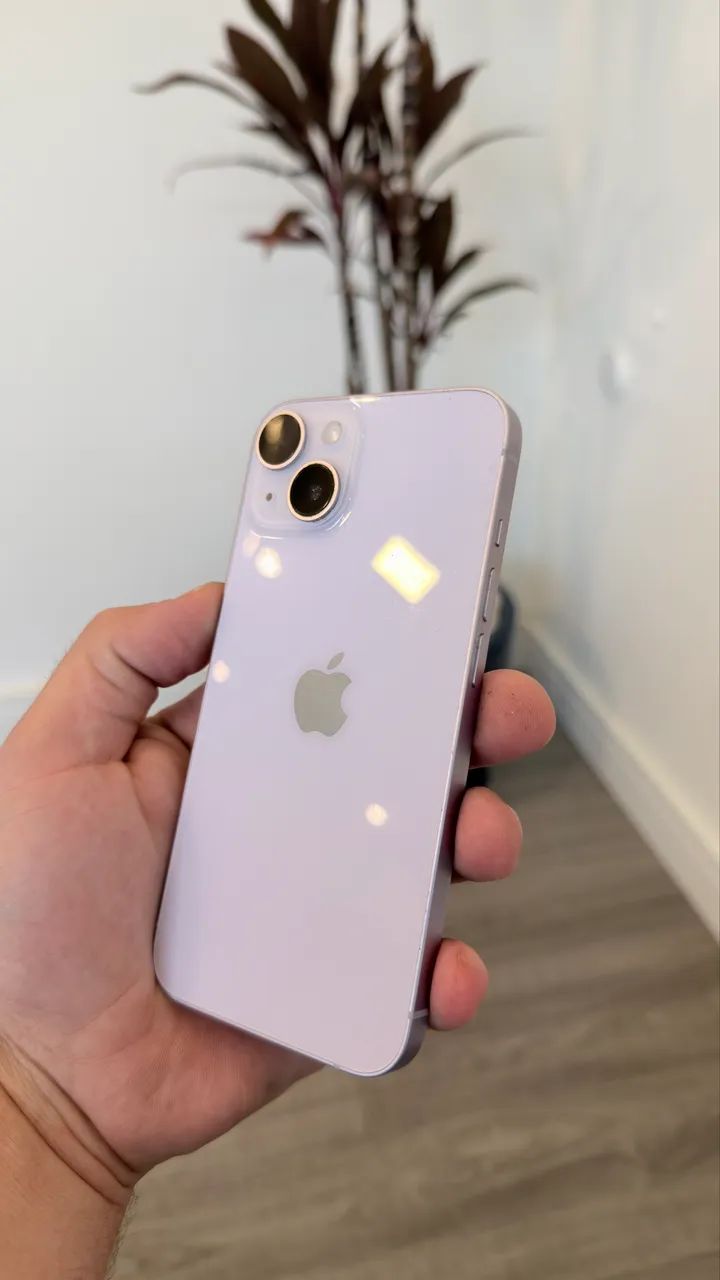 iPhone 14 128gb Lilás, em excelente estado   - Foto 3