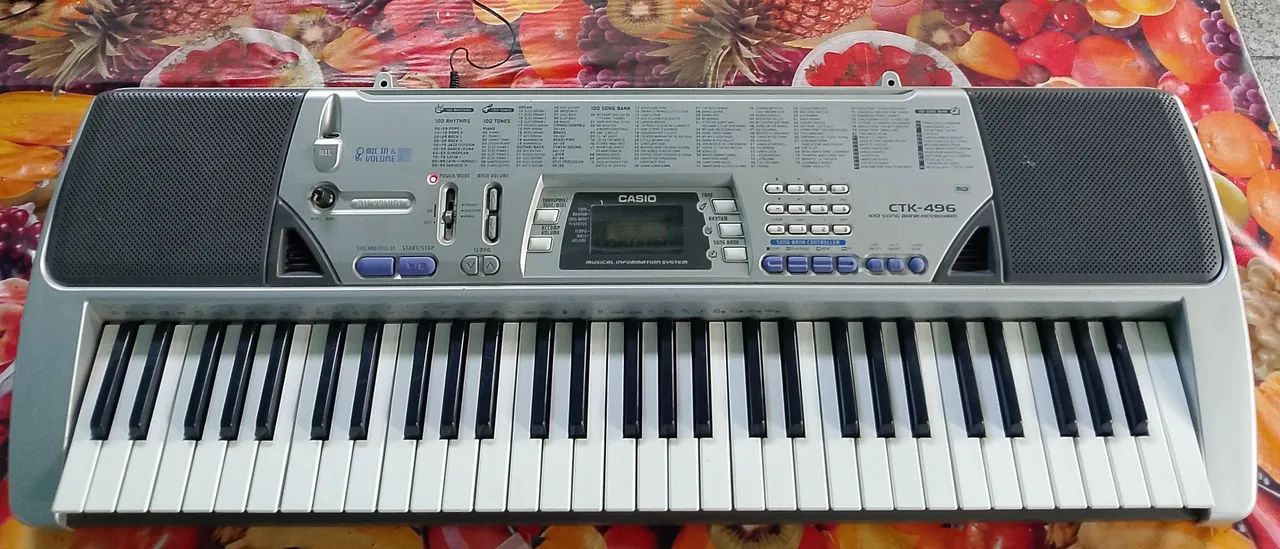 Teclado Casio ctk496