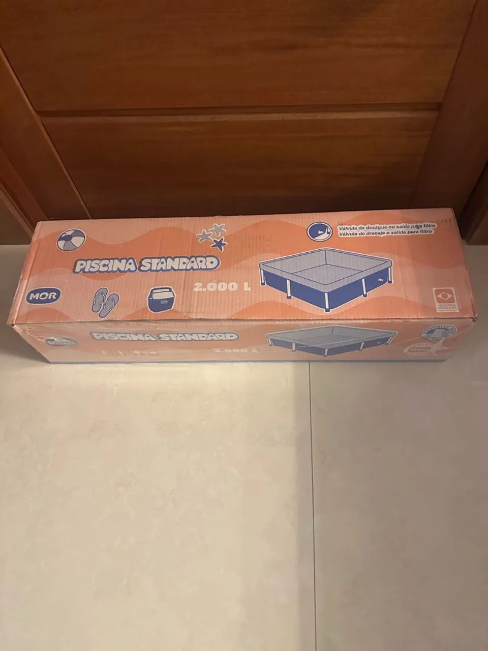 Piscina mor 2.000litros nova sem uso 