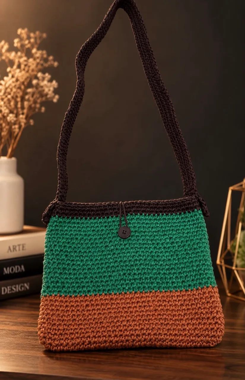 Bolsas de crochê  - Foto 5