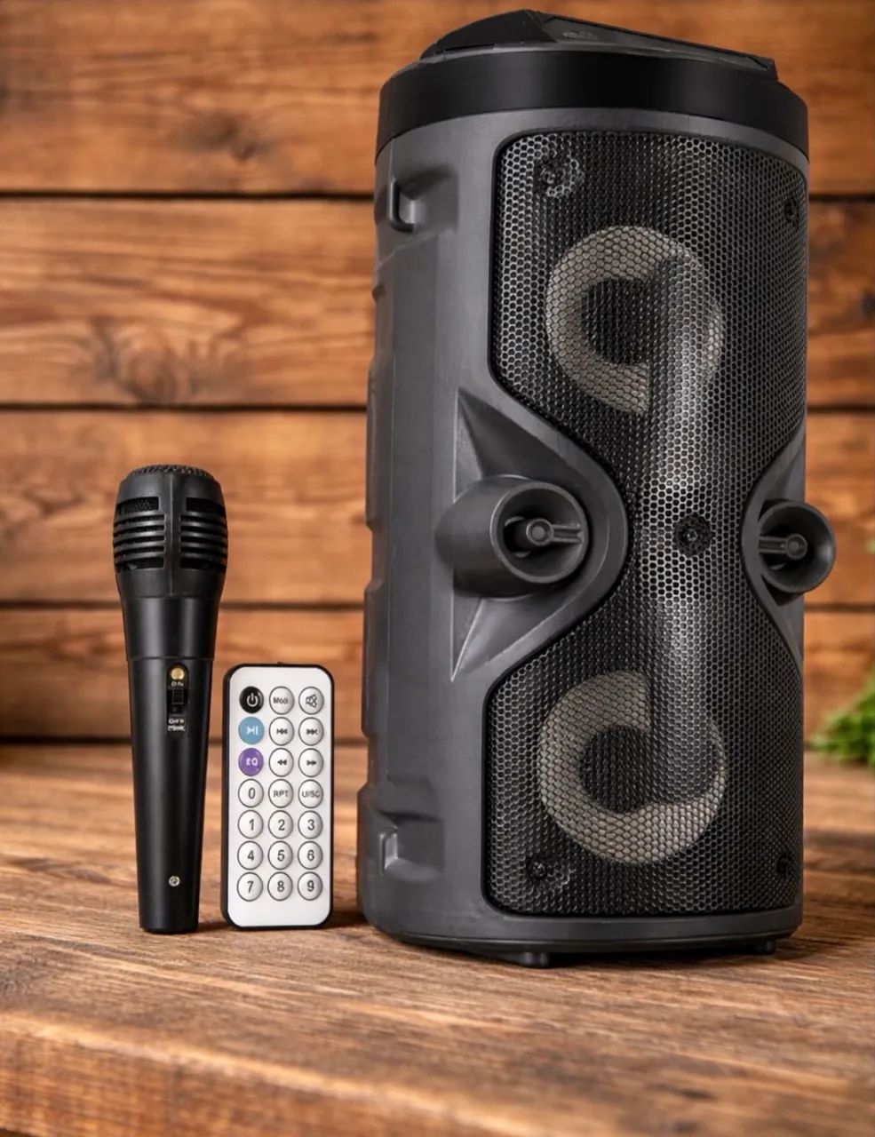 Caixa de som bluetooth USB com dois alto falantes 