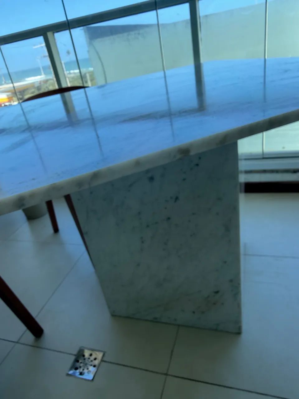 Mesa mármore Carrara luxo 1 X 1 - Foto 5