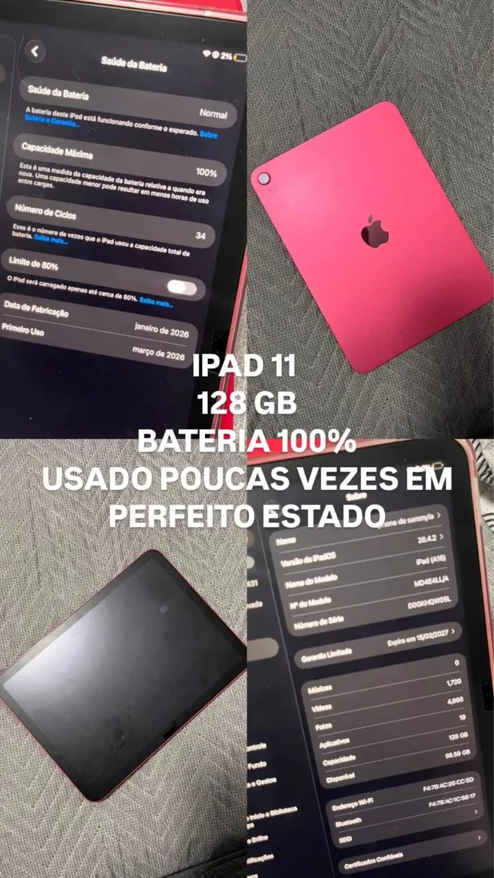 VENDE- SE IPAD A16 ? - Foto 4