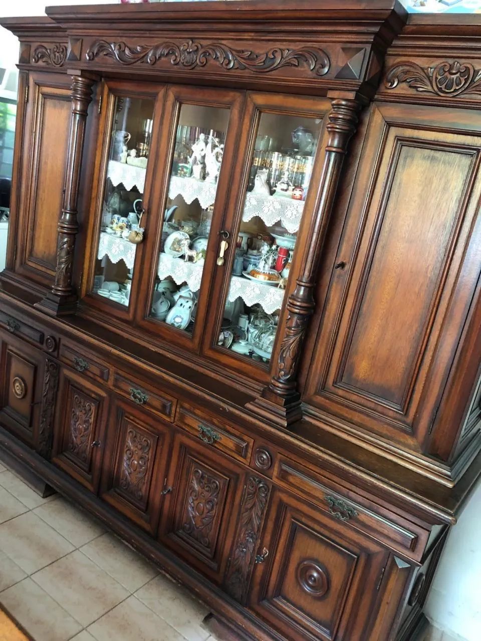 Cristaleira móvel provençal - Foto 3