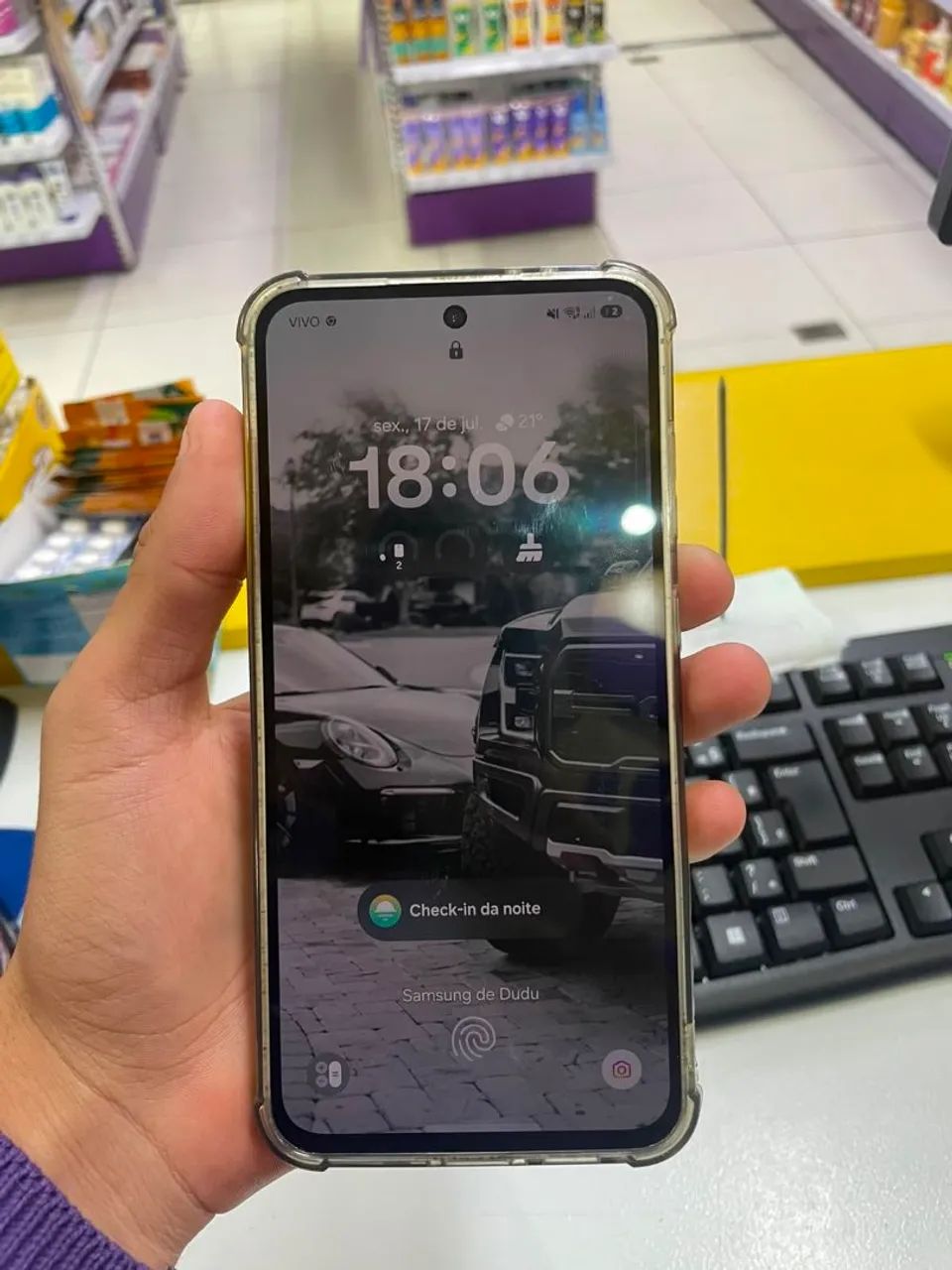 S24 FE | VENDO OU TROCO COM VOLTA - Foto 3