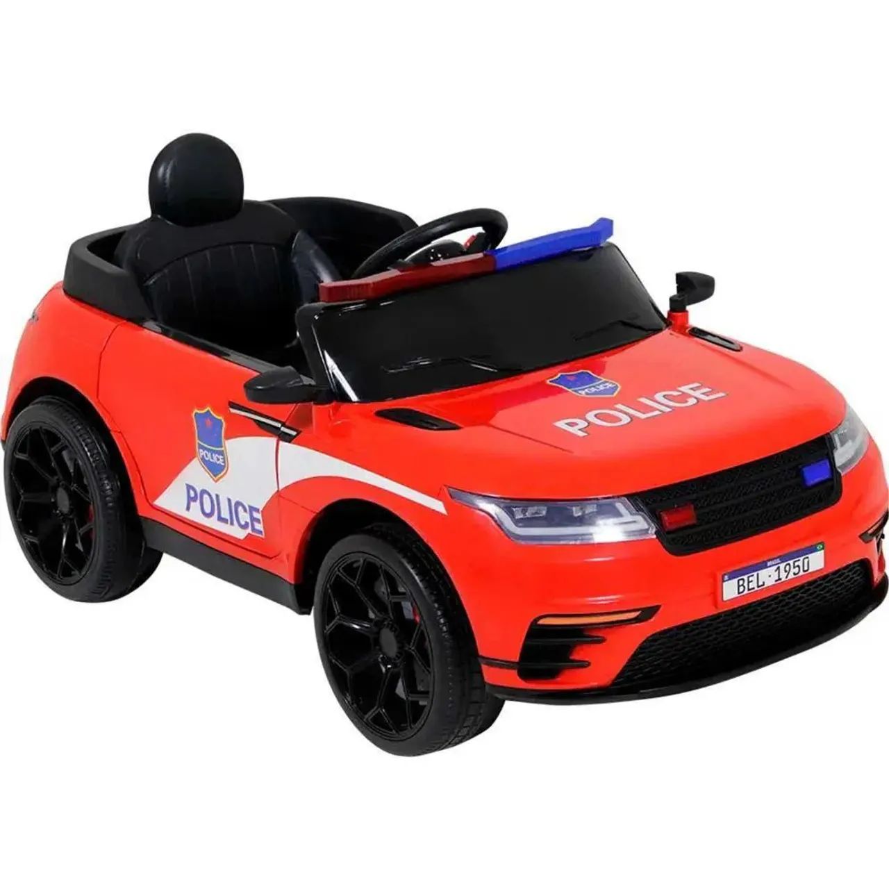 Carro Elétrico Infantil Drift Policia com Controle Remoto 12V SUPER PROMO NO PIX