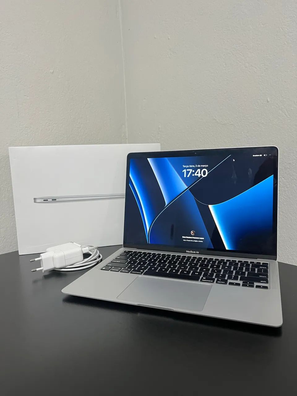 MacBook Air M1 256GB 2020 + Caixa e Nota - Notebooks - Santa Cruz