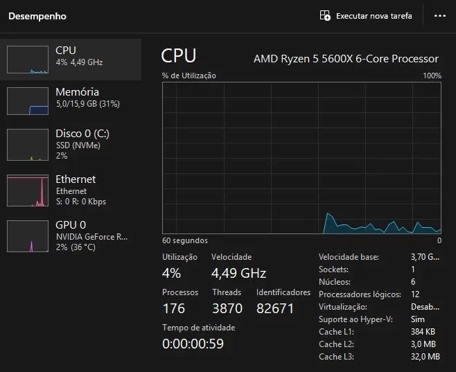 PC gamer - 5 5600x / RTX 3060 - Foto 3