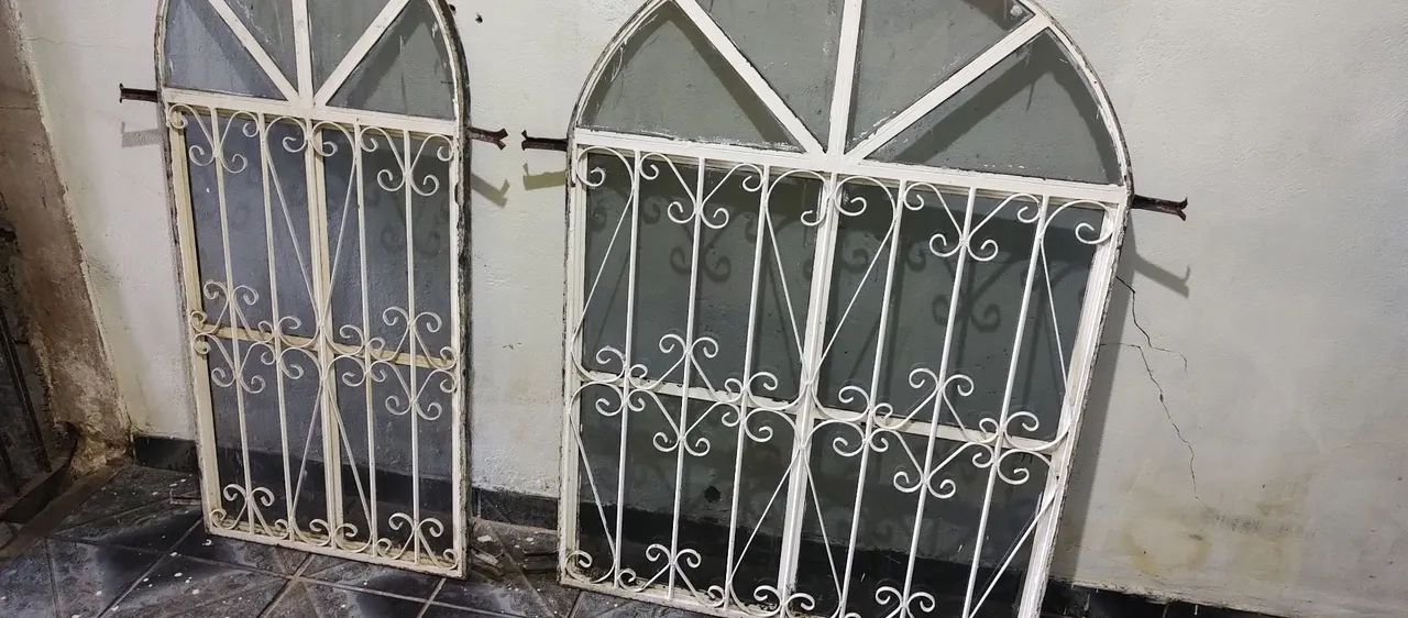 Janelas de ferro colonial 