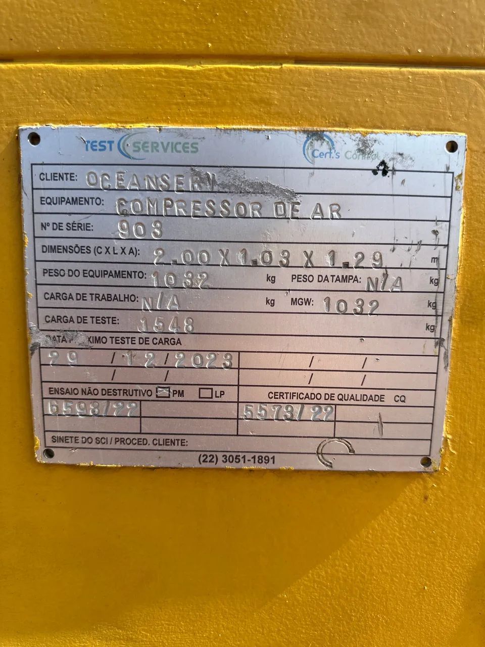 COMPRESSOR DE AR 