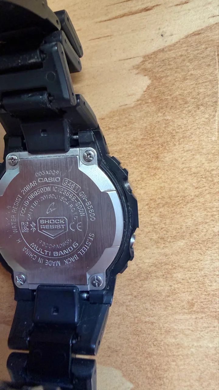 G Shock GW-B5600BC-1BDR - Acessórios - Tatuapé, São Paulo