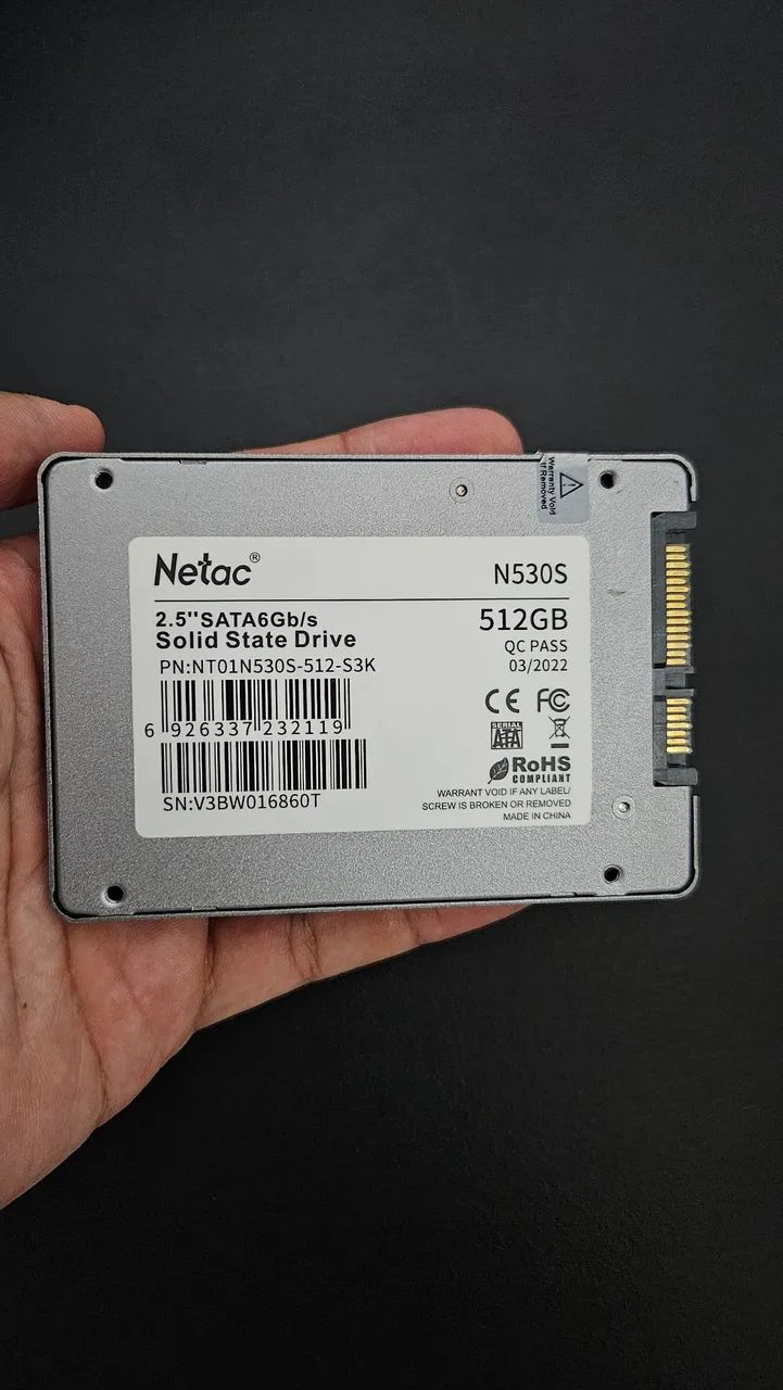 SSD Sata 512gb Netac - Foto 2