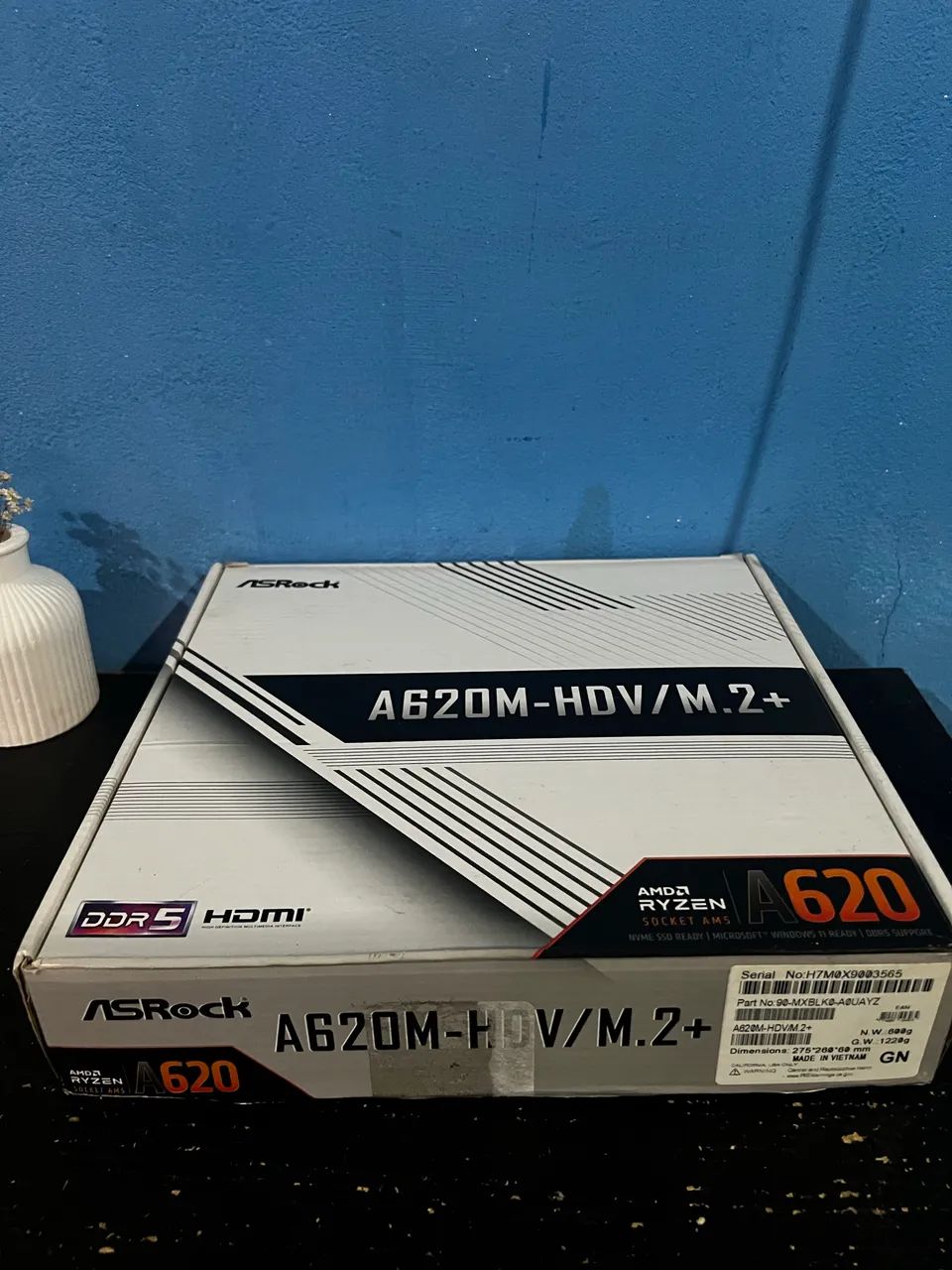 Placa mãe A620-HDV/M.2+ - Foto 2